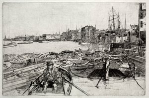 Poolen, 1859. av James Abbott McNeill Whistler