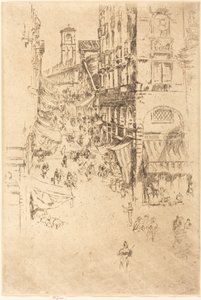 Rialto, 1880. av James Abbott McNeill Whistler