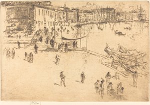 The Riva, No.II, 1880. av James Abbott McNeill Whistler