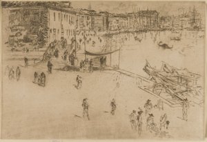 The Riva, nr 2, 1879-1880. av James Abbott McNeill Whistler