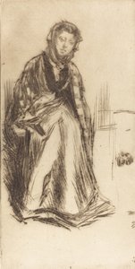 Den skotska änkan, 1875. av James Abbott McNeill Whistler