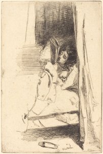 Toffeln, 1858. av James Abbott McNeill Whistler