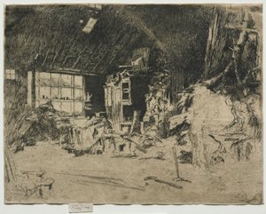 Smedjan. av James Abbott McNeill Whistler