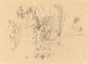 Den soliga smedjan, 1895. av James Abbott McNeill Whistler