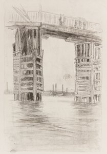 Den höga bron, 1878. av James Abbott McNeill Whistler