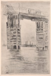 Den höga bron, 1878. av James Abbott McNeill Whistler