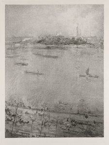 Themsen, 1896 av James Abbott McNeill Whistler