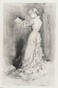 Toaletten, 1878. av James Abbott McNeill Whistler