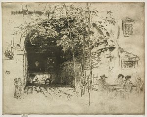 Färjan, 1880. av James Abbott McNeill Whistler
