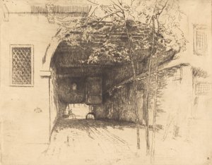 Färjan, No.I, 18791880. av James Abbott McNeill Whistler