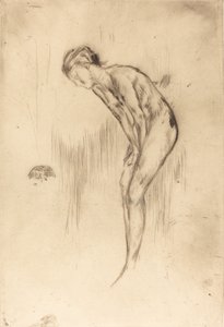 Tillie: En modell, 1873. av James Abbott McNeill Whistler