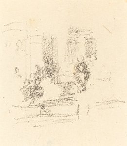 Trial Sketch: An Interior, ca. 1891. av James Abbott McNeill Whistler