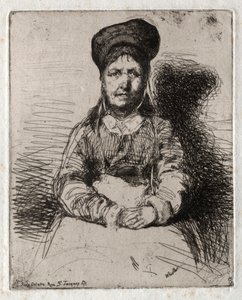 Tolv etsningar från naturen: La Rétameuse, 1858. av James Abbott McNeill Whistler