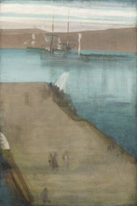 Valparaiso hamn av James Abbott McNeill Whistler