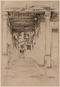 Venetianska hovet, 1879-1880. av James Abbott McNeill Whistler