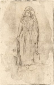 Venetiansk vattenbärare, 18791880. av James Abbott McNeill Whistler