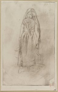 Venetiansk vattenbärare, 1879-1880. av James Abbott McNeill Whistler
