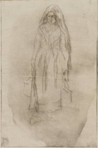 Venetiansk vattenbärare, 1879-1880. av James Abbott McNeill Whistler
