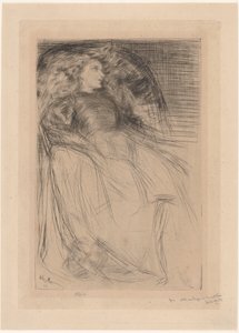 Trött, 1863. av James Abbott McNeill Whistler