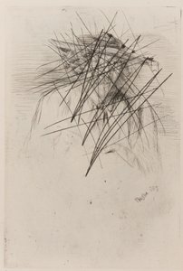 Whistler med hatt, 1859. av James Abbott McNeill Whistler