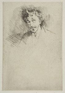 Whistler med det vita låset, 1879. av James Abbott McNeill Whistler