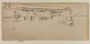 Vilda västern: indianer, 1887. av James Abbott McNeill Whistler