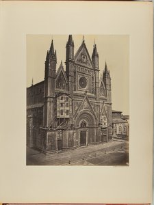 Fasaden på Orvietos katedral av James Anderson