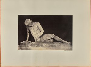 Den döende gladiatorn, vy framifrån (Capitol)