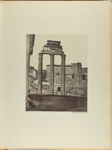 Castor och Pollux-templet i Forum Romanum, även känt som Minerva Chalcidica-templet