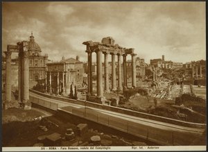 Forum Romanum, sett från huvudstaden av James Anderson