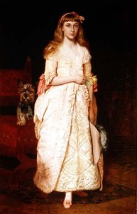Rose: Porträtt av fröken Rose Fenwick av James Archer