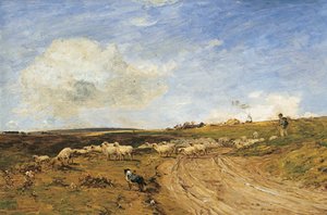 A Breezy Day (olja på duk)
