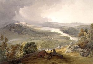 Lake Windermere, från "The English Lake District"