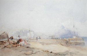 Dover hamn av James Baker Pyne