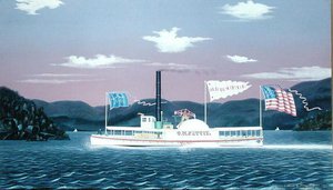 Bogserbåten "Oliver M. Pettit" av James Bard