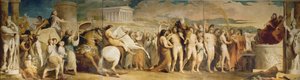 Crowning the Victors at Olympia, tredje i serien The Progress of Human Culture and Knowledge, c.1777-84 (se 101473 och 101474) av James Barry