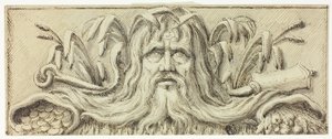 Neptunus huvud av James Barry
