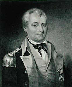 General Lachlan McIntosh (1727-1806), graverad av Henry Hoppner Meyer (1782-1847) (gravyr) av James Barton (after) Longacre
