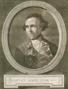 Porträtt av kapten James Cook