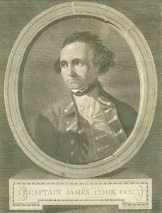Porträtt av kapten James Cook, 1777