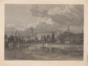 South View of Christ Church, etc. från ängarna