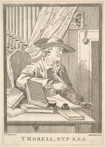 Thomas Morell, S.T.P.- S.S.A., februari 1762. av James Basire I