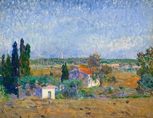 Landskap, 1900-talet (olja ombord)