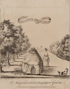 Masquerade Scen Kensington Gardens av James Bretherton