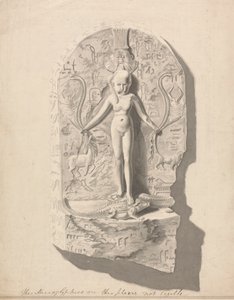 No.1 En tabell över hieroglyfer som finns i Axum av James Bruce