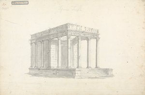 Pl. VIII Jupiters tempel i Thebe av James Bruce