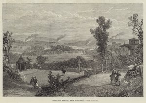Hamilton Palace, från Bothwell