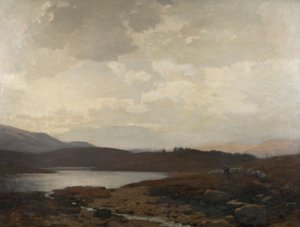 Dinnet Moor (olja på duk)