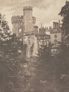 Utsikt över Tullichewan Castle, Glasgow av James Campbell of Strachathro