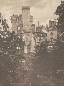 Vy över Tullichewan Castle, Glasgow. av James Campbell of Strachathro